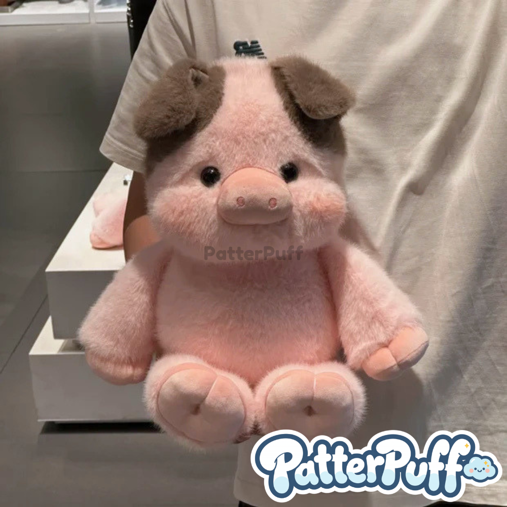 PatterPuff™ Running Pig Plushie