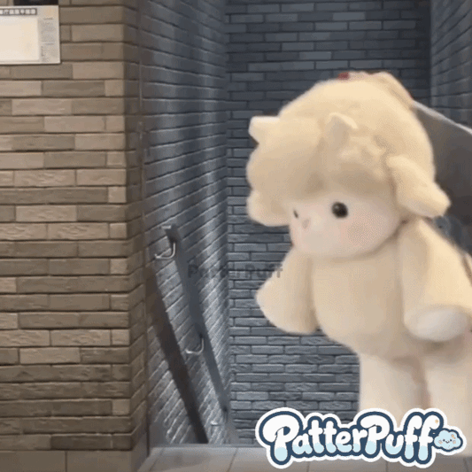 PatterPuff™ Running Lamb Plushie