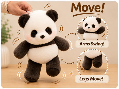 PatterPuff™ Running Panda Plushie