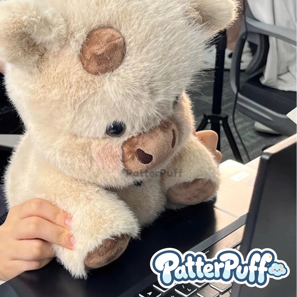 PatterPuff™ Running Highland Cow Plushie