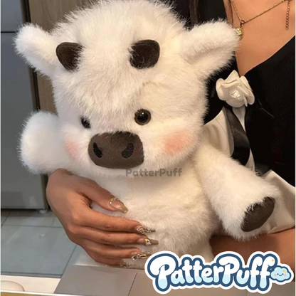 PatterPuff™ Running Highland Cow Plushie