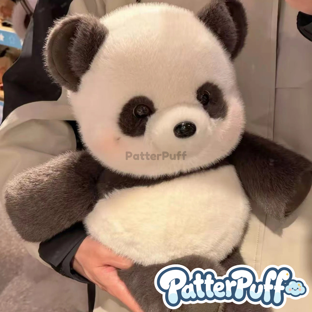 PatterPuff™ Running Panda Plushie