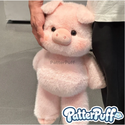 PatterPuff™ Running Pig Plushie