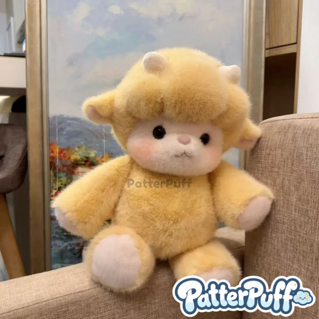 PatterPuff™ Running Lamb Plushie